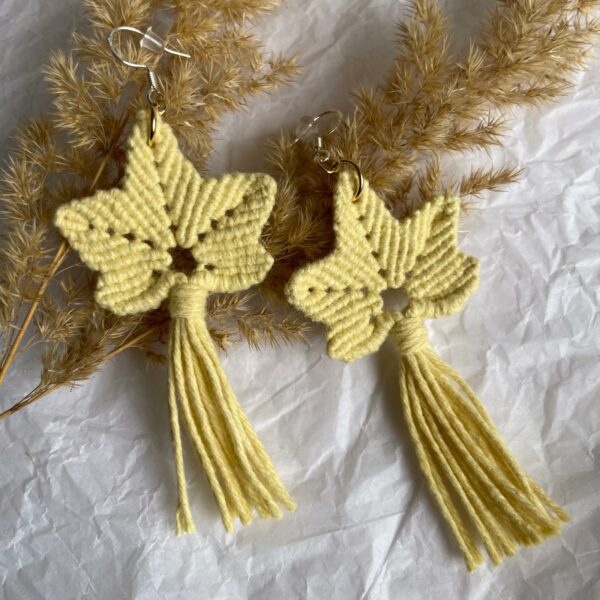 Boucles d’oreilles « grandes feuilles »