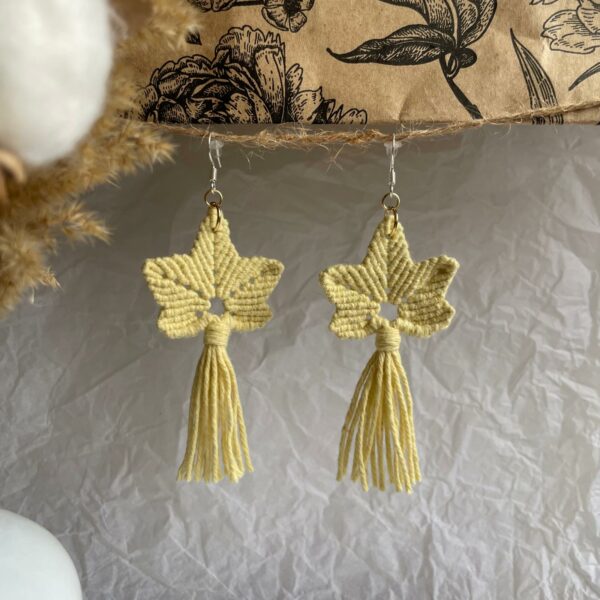 Boucles d’oreilles « grandes feuilles »